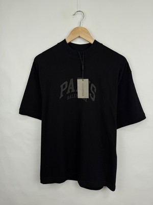 ❗️NEW Balenciaga T-Shirt Black 612966 TLVL7 1069 size XXS