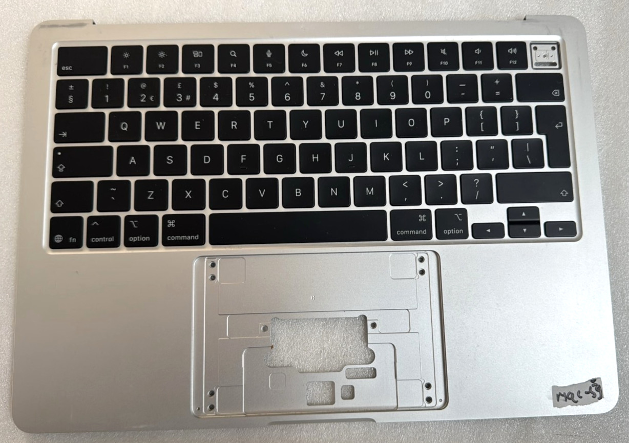 Apple A3240 MacBook Air13" US tastiera argento poggiapolsi custodia superiore senza TrackPad foto 6