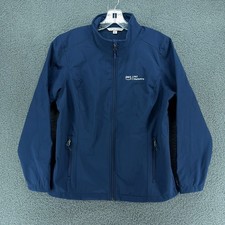 Amazon Web Services AWS Softshell Jacket Womens XL Blue Full Zip PXT Marketing
