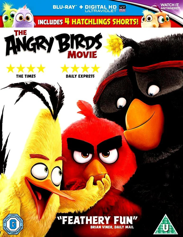 The Angry Birds Movie Blu-Ray