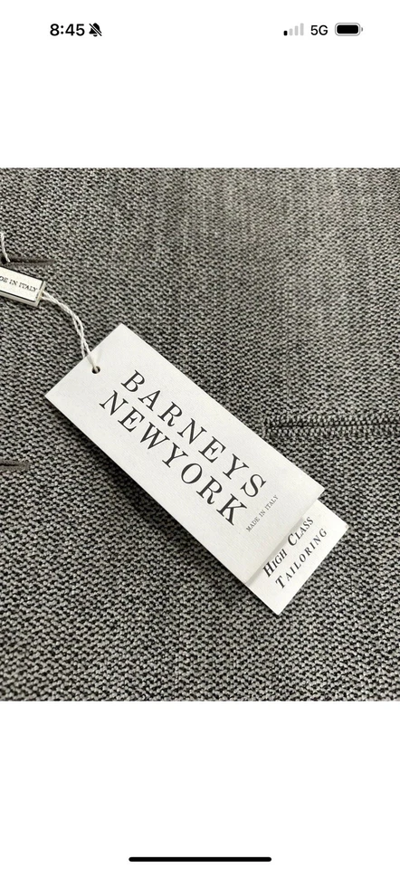 Blazer Barneys New York Para Hombres 42R Italia 52R Tres Botones Lana Deportes Abrigo Chaqueta Foto 3 de 4