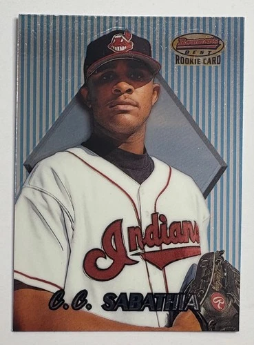 1999 C.C. SABATHIA Bowman's Best Rookie RC #171 Hall of Fame