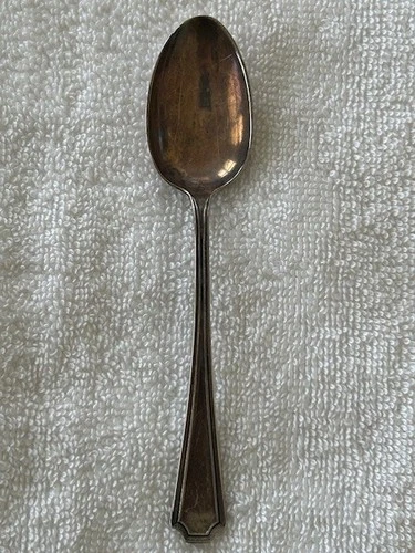 Daniel Low & Co Sterling Silver 6" Tea Spoon Fairfax by Gorham or Durgin