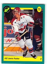 Jamie Pushor 1991 Lethbridge Hurricanes #28