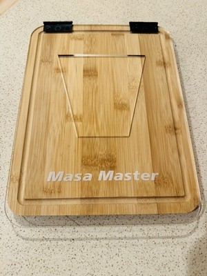 Masa Master V2 - Tamale Spreading Board - Masa Maker Tool 5  x 5  inch opening