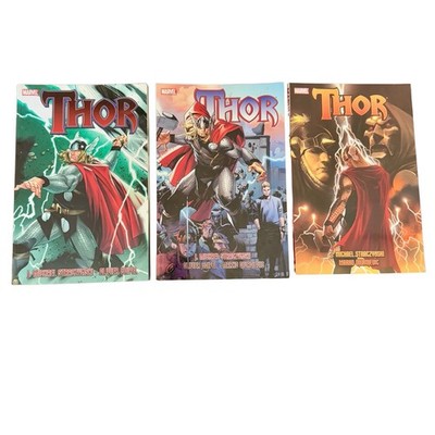Marvel Comics Thor Vol 1 2 3 J Michael Straczynski Complete Set Graphic Novels