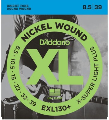 3 Sets EXL130+ Electric Guitar Strings Gauge .085 Extra Super Light Plus