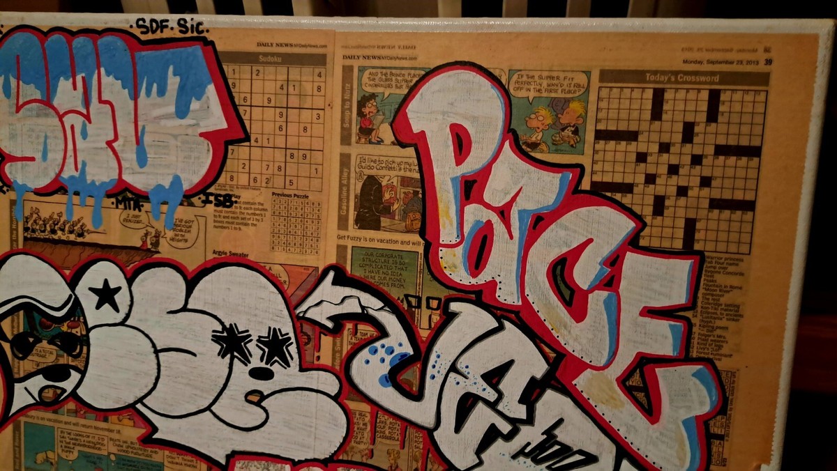 Graffiti Sjablong Jente Graffiti No 39 – Jay Maisel