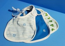 The Children's Place Bib 3-Piece Set - Blue - Brand New 