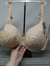Bali Women's Size 38DD Shaping  Underwire Foam Cups  Bra  6542 CKZ FLAW