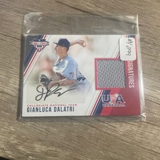 Gianluca Dalatri Auto/jersey card - 211/299 