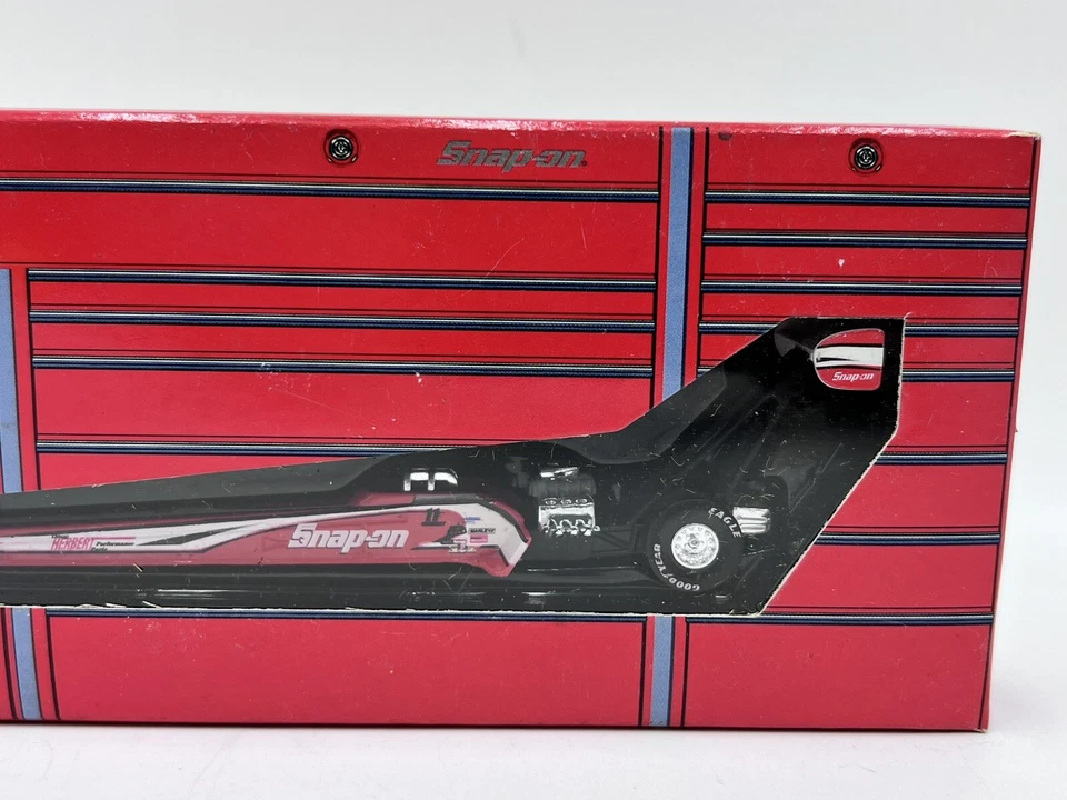 1998 Racing Champions Doug Herbert 1/64 Snap On Top Fuel Dragster NHRA RED. L5 - Image 2 of 4