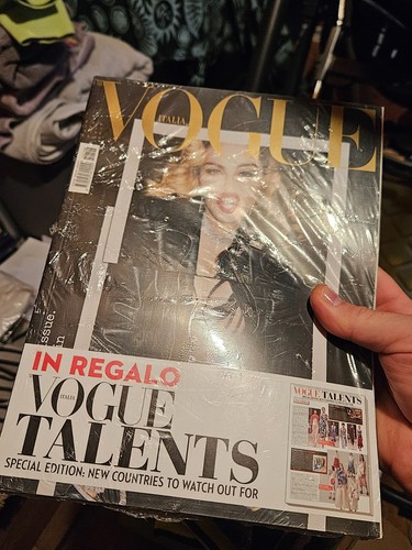 Madonna Vogue Magazine Rare Vogue Italia Import Sealed MET GALA NYC Fashion Chic