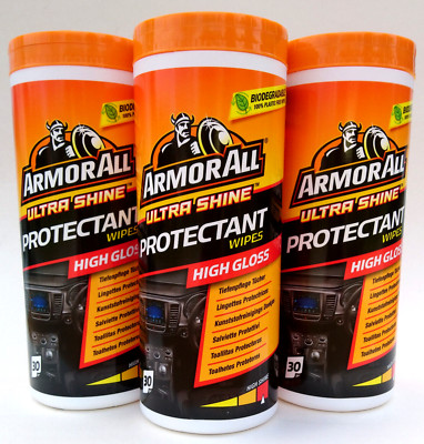 (6,66 /Einheit) 3x Armor All  Tiefenpflege Tücher glänzend 30er Box