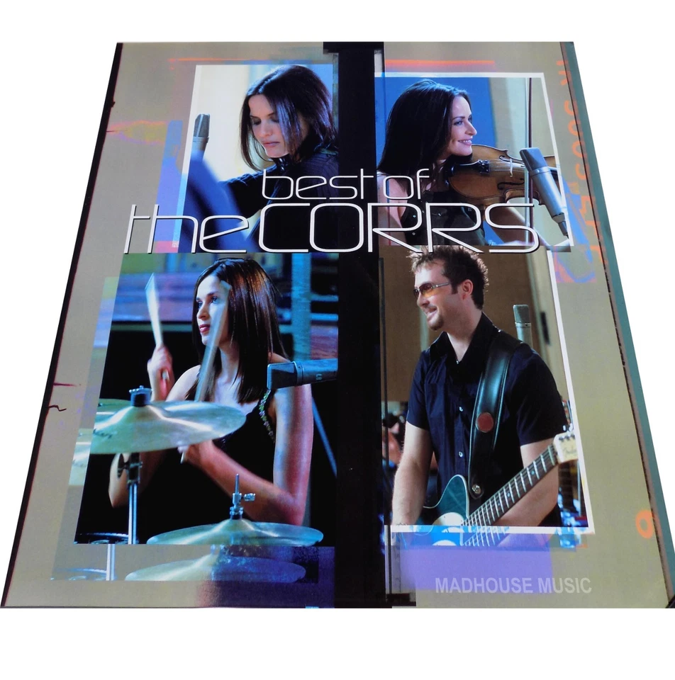 The CORRS Display CARD The Best Of The Corrs UK PROMO Rare 12" x 12" Poster - Image 3 of 4