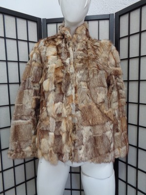 MINT BASSARISK FUR JACKET COAT WOMEN WOMAN SIZE 2 PETITE | eBay display picture 1