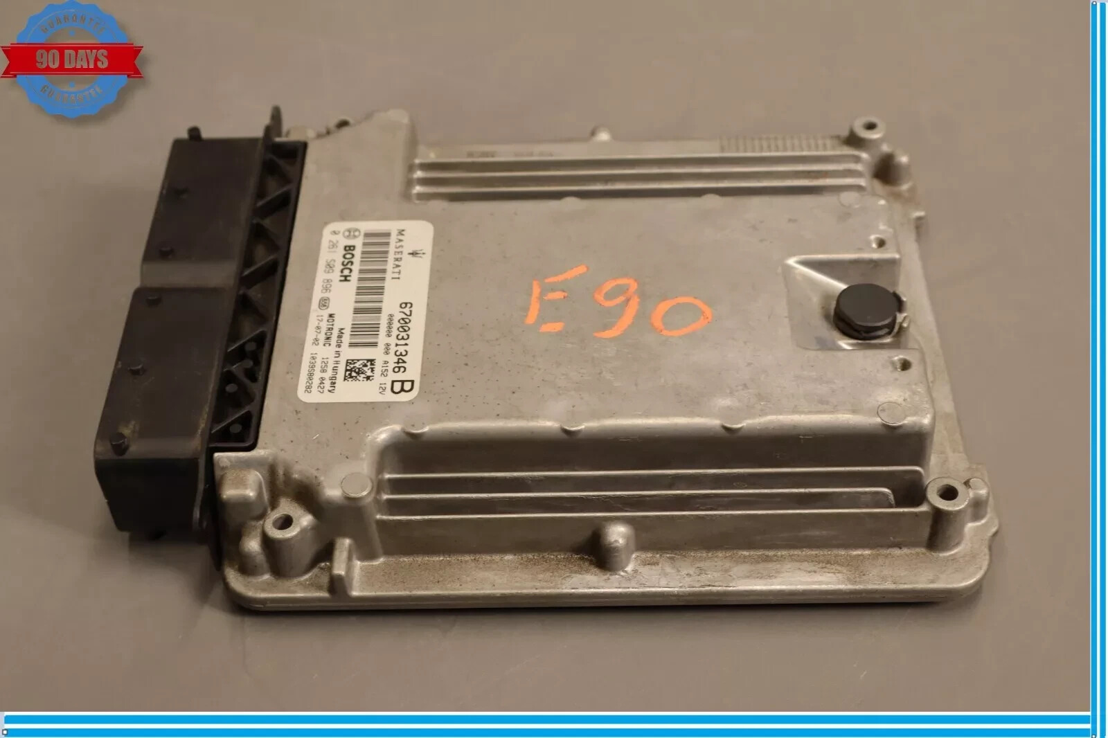 14-18 Maserati Ghibli ECU ECM Engine Computer Control Module Unit 670031346B OEM
