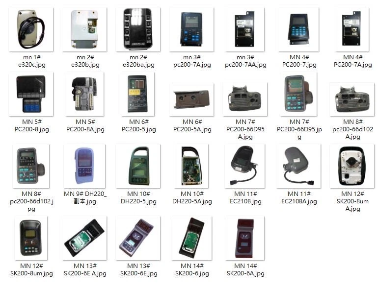 VOE 14636301 14390065 MONITOR APTO PARA VOLVO EC140B EC210B EC240B EC290B EC360B EC700 Foto 2 de 4