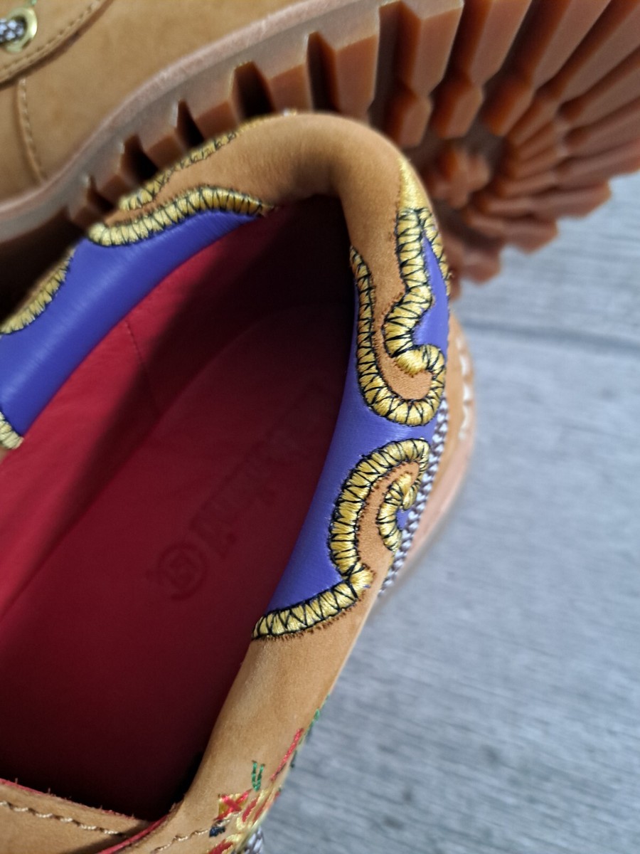 Timberland x CLOT Collab Handsewn Boat Shoe 3 Eye Classic Lug