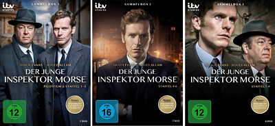 20DVDs * DER JUNGE INSPECTOR MORSE - SAMMELBOX 1+2+3 (STAFFEL 1-9) IM SET #NEU &