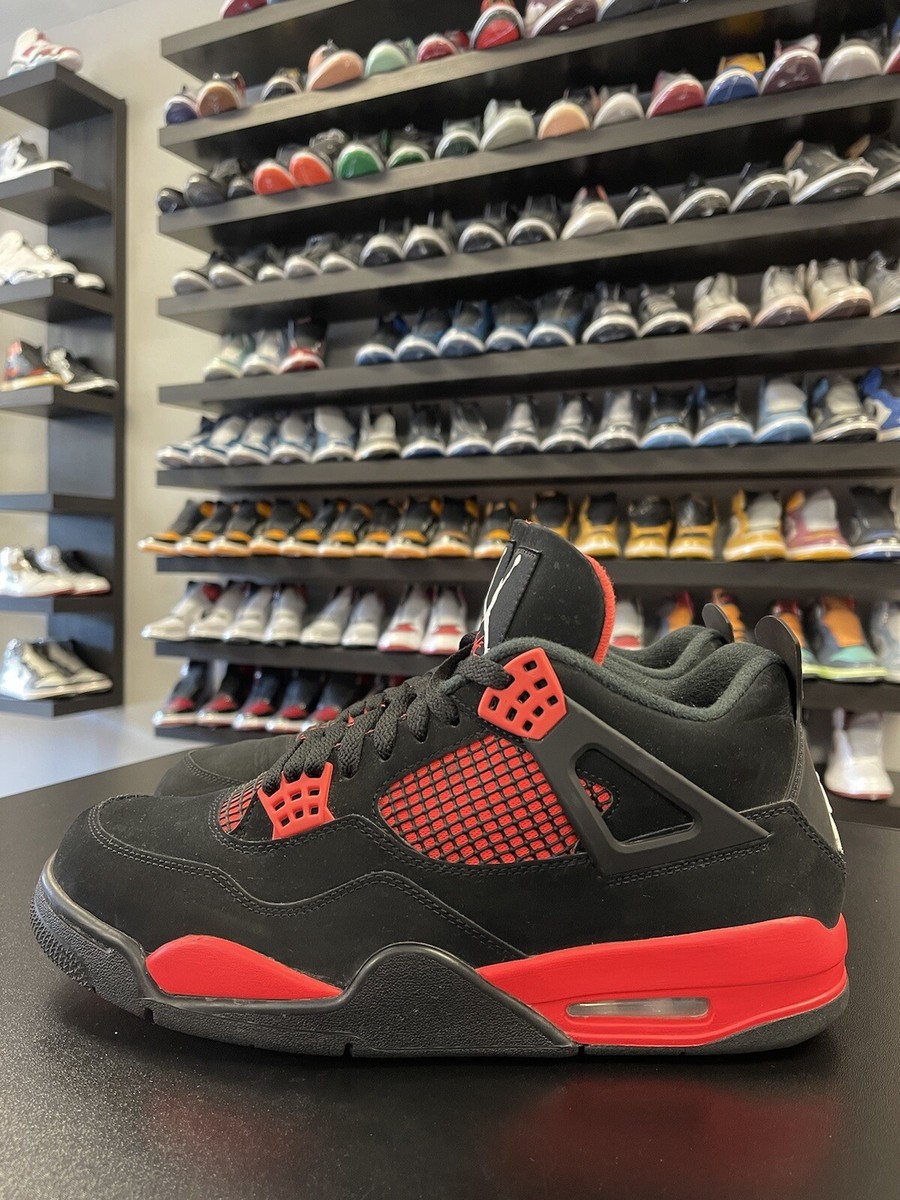 Size 11.5 - Air Jordan 4 Retro “Red Thunder” CT8527-016 | eBay