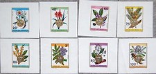 RWANDA RUANDA 1969 342-49 PROOFS PROBEN Heilkr&auml;uter & Arzneipflanzen Flora **