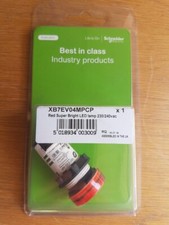 Schneider Harmony XB7EV04MP 22mm Pilot Light Integrated LED RED 220/240v