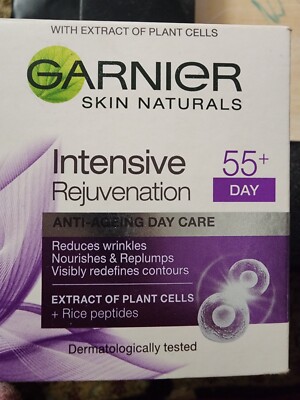 GARNIER  SKIN NATURALS  Intensive Restore 55+ Anti-wrinkle face day  cream 50ml