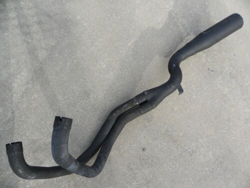 HARLEY XR1000 down/under/over 2 into 1 EXHAUST system MUFFLER  Free USA Shipping - Picture 1 of 12