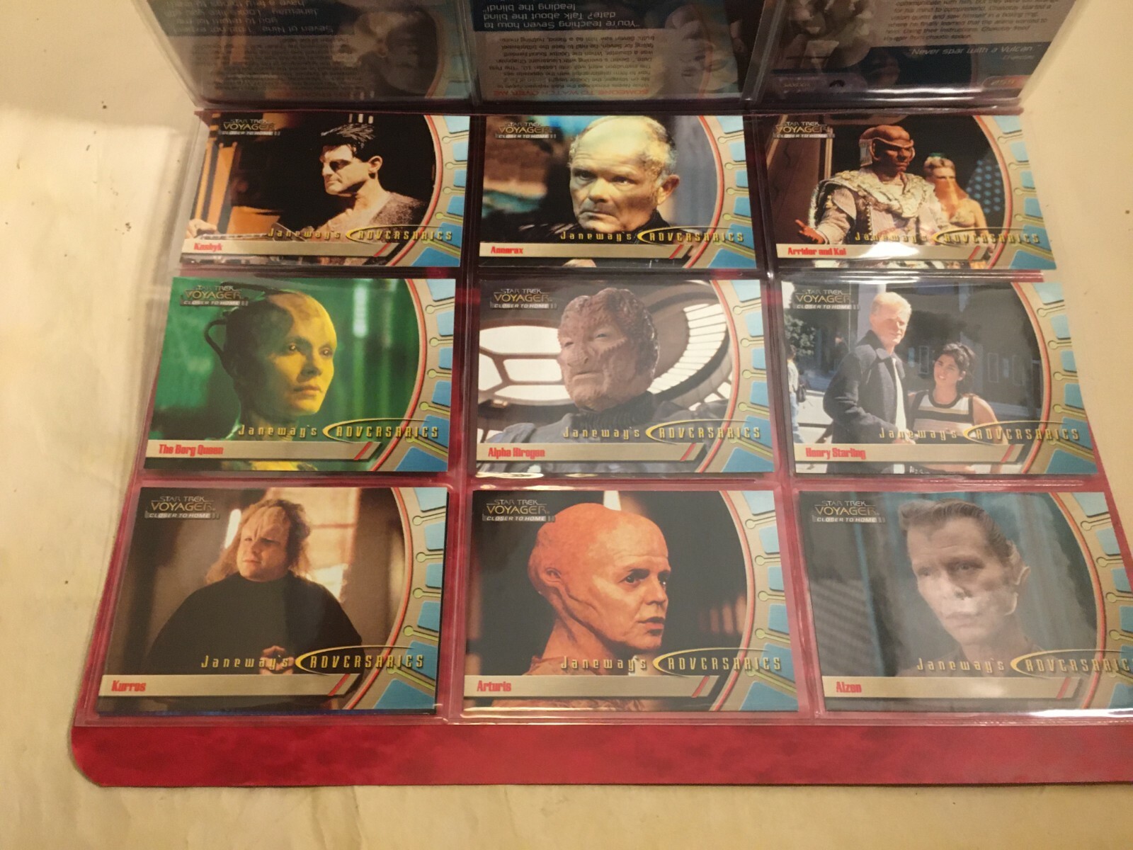 Star Trek Voyager Closer to Home Skybox 98 Trading Base Card Set 1999 178-277 - Picture 11 of 12