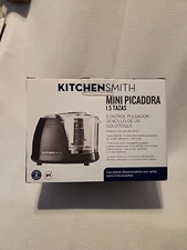 Mini Chopper Food Processor Black Kitchen Smith 1.5 Cup,Good for Trailer Camping