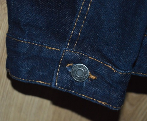 French Connection Dark Blue Denim Chore Jacket - Extra Large XL - Picture 4 of 7