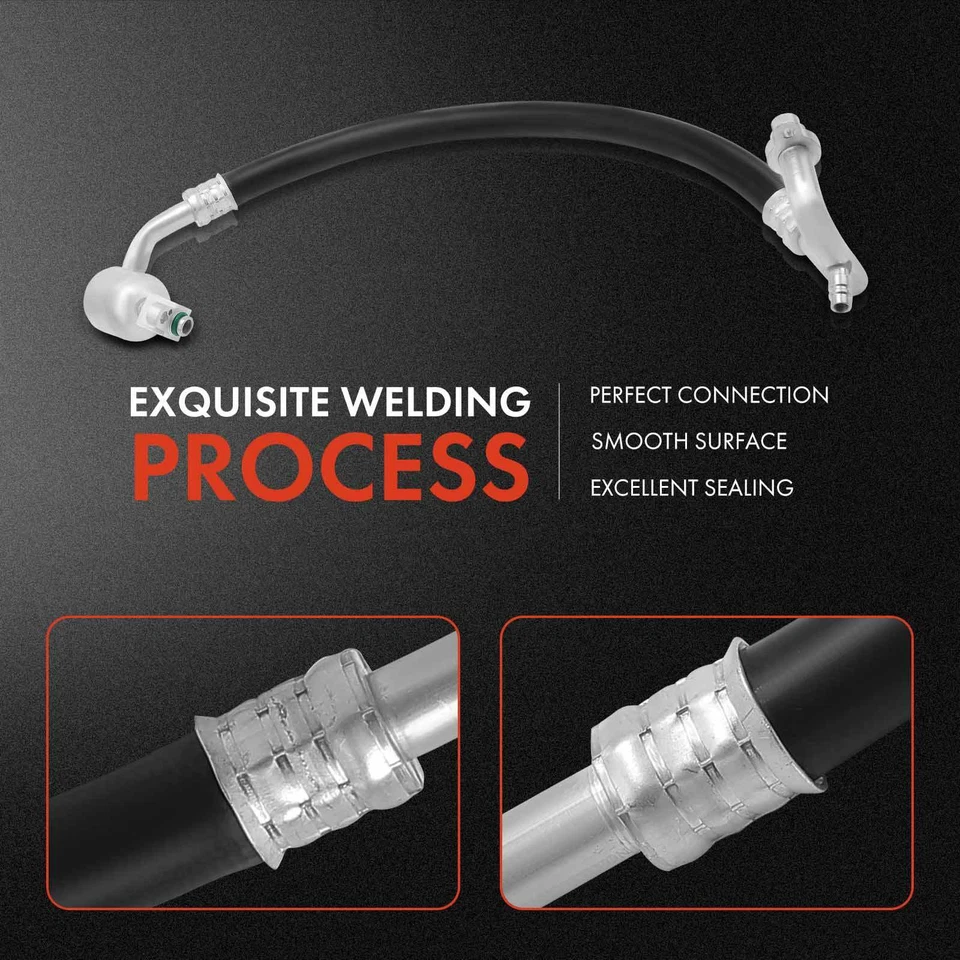 New A/C Suction Line Hose Assembly for Kia Spectra Spectra5 2007 2008-2009 2.0L - Image 4 of 4