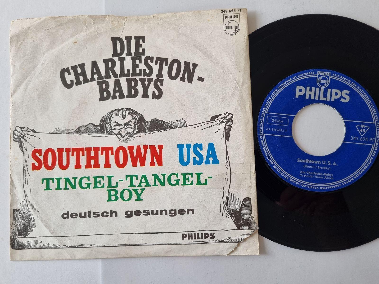 7"" Single Die Charleston-Babys - Southtown USA Vinyl Germany SUNG IN GERMAN