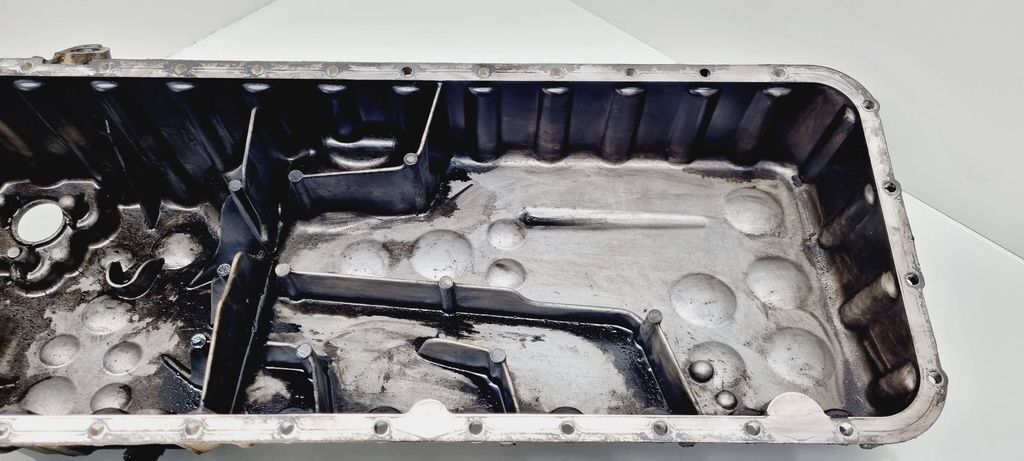 Mercedes-Benz E W211 2005 Diesel Oil sump pan R6480140302 TPT30576 