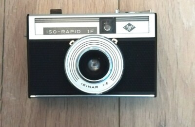 Appareil Photo Argentique Compact Agfa Iso Rapid IF | Occasion Fonctionnel | Argenté