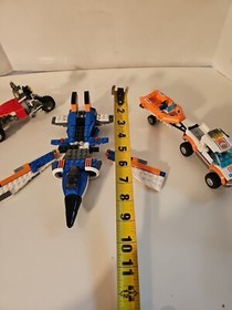LEGO City Coast Guard Truck with Speed Boat Plane Dune Buggy Huge Lot Not Comple