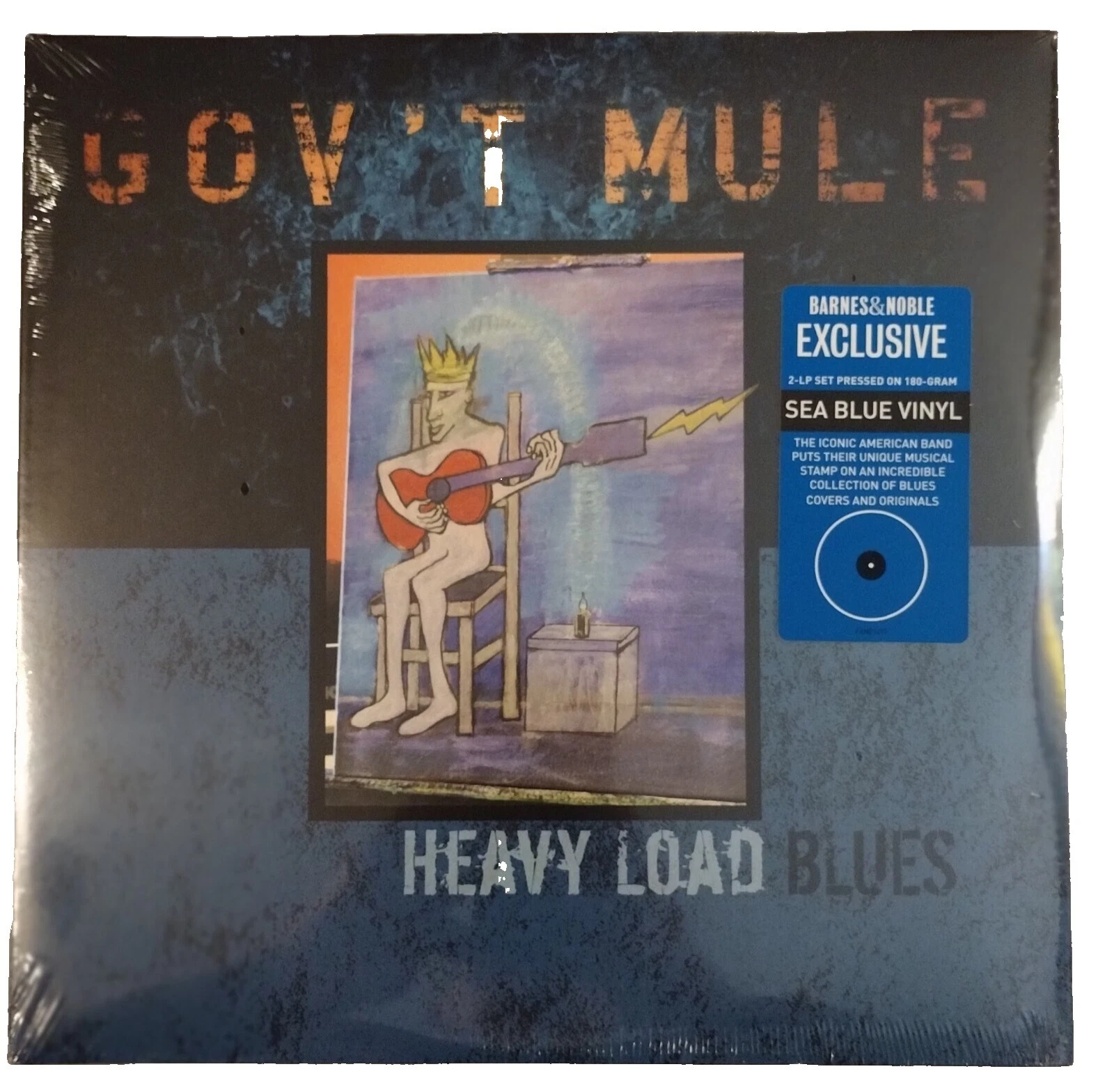 Mint (M) Grading Gov 't Mule 33 RPM Speed Vinyl Records