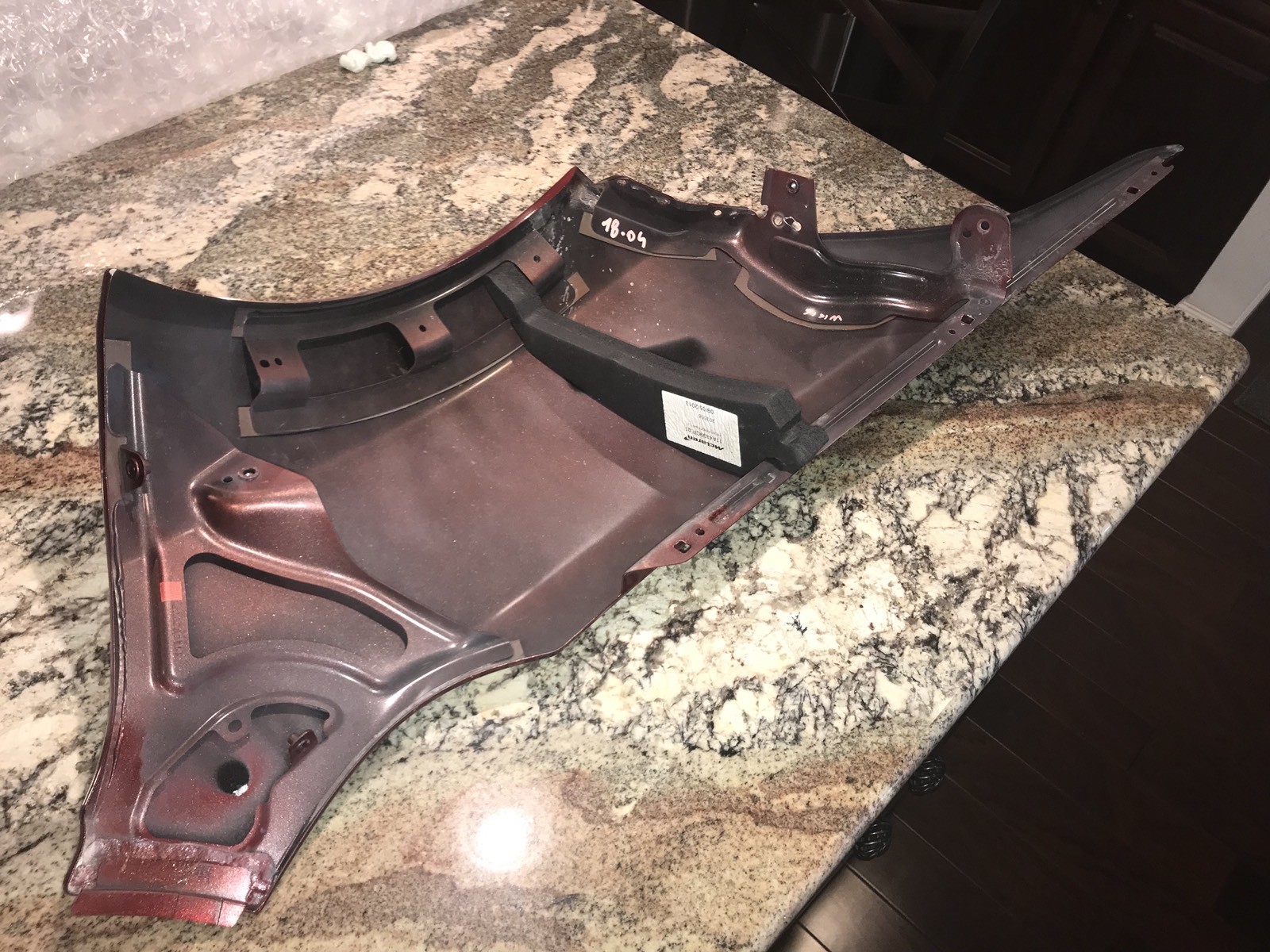 mclaren mp4-12c Passenger Fender / Front Passenger Panel