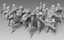 Star Wars Legion Clone Trooper Marksmen Proxy Models