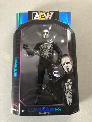 AEW Unmatched Series 2 Sting walmart exclusive ( no coat ) #16b