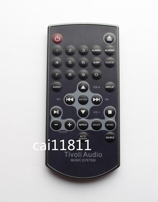 Tivoli audio music system remote control for MUSIC SYSTEM NEW ORIGINAL #WD6