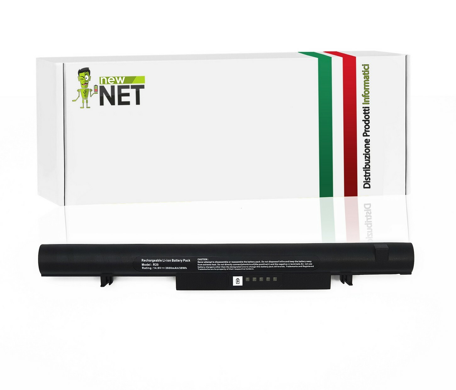 Akku AA-PB0NC4B/E kompatibel mit Samsung R20-XY01 R25-A001 [2600mAh]