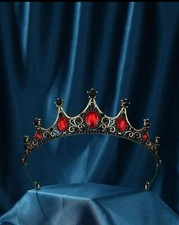 Princess Crystal Tiara Crown For Theme Party