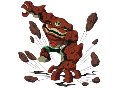 V3345 Ben 10 Gravattack Alien Cartoon TV Series Art Decor WALL POSTER PRINT
