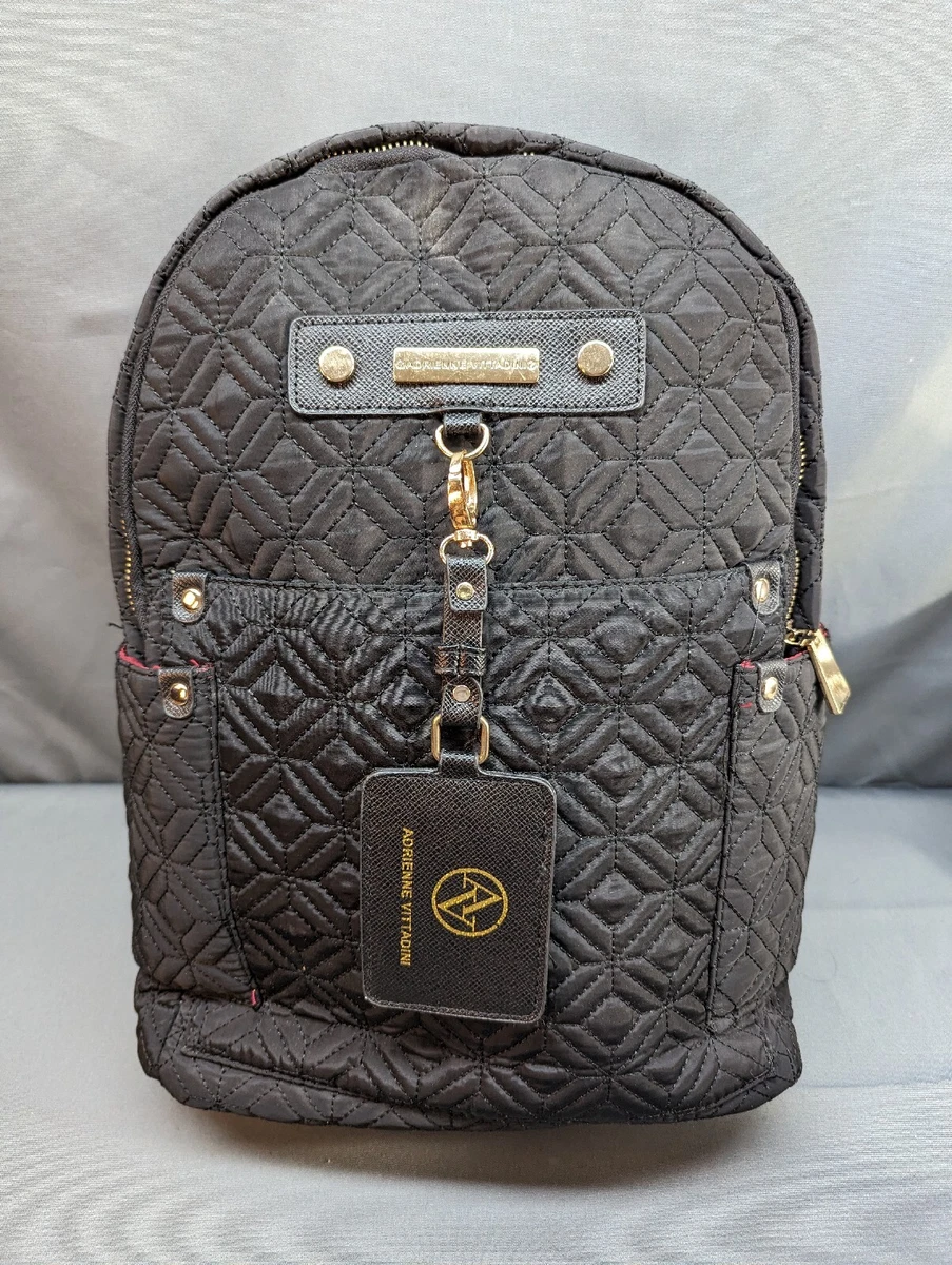 Adrienne vittadini top quilted backpack