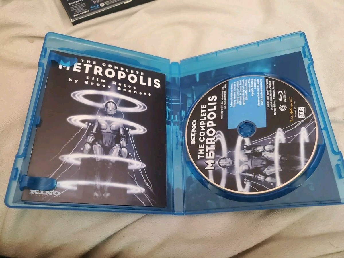 The Complete Metropolis - Blu Ray - 1927 - Fritz Lang + OOP