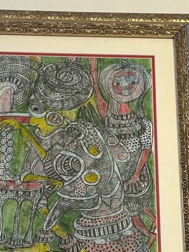 Arte africana controporaria originale, bella, giocosa e unica. - Foto 3 di 18