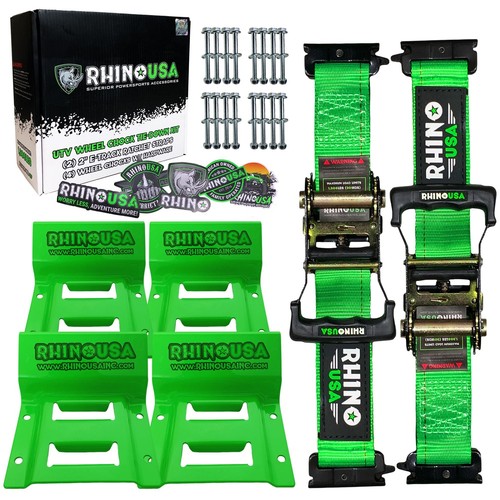 Rhino USA Wheel Chock Tie Down Kit 850022810022 eBay