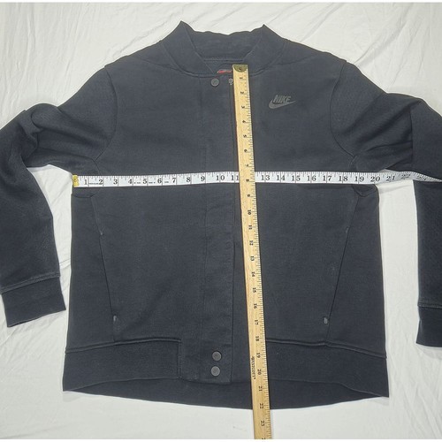 Nike Tech fleece Destroyer jacket Black/Black Women's M - Picture 9 of 9